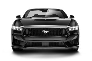 Ford Mustang Hood Protector - Husky Liners - Aeroskin - Chrome - `24-`27